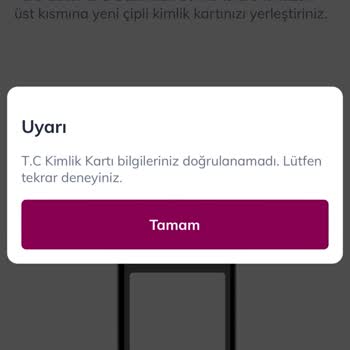 QNB Finansbank Kimlik Doğrulama Olmuyor Kimlikte