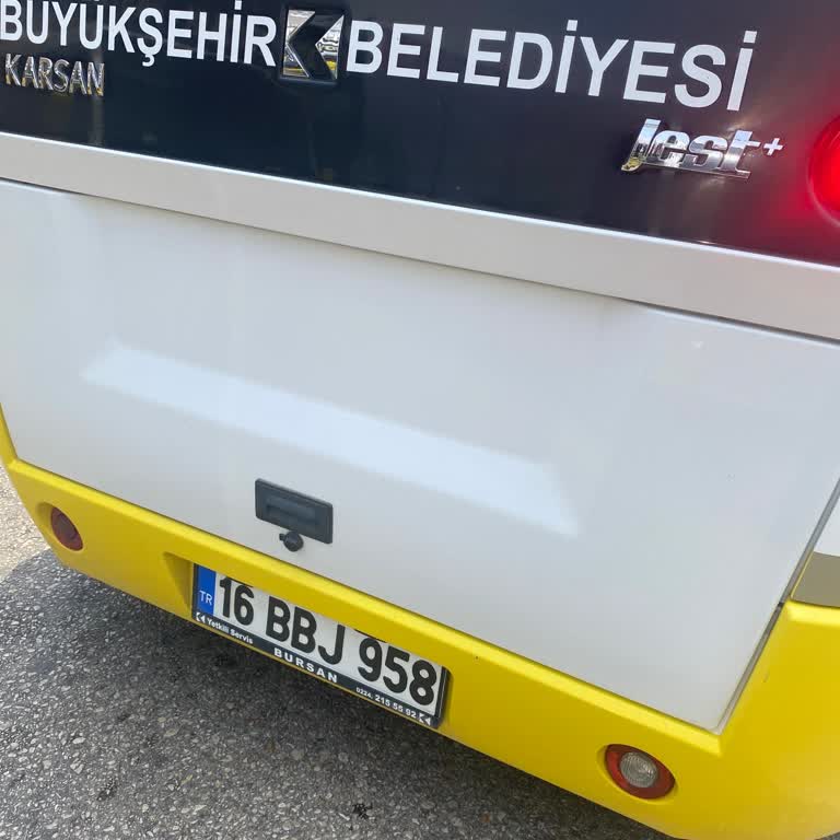 Kestel Belediyesi Toplu Taşıma Araçları Barakfakih Minibüsleri