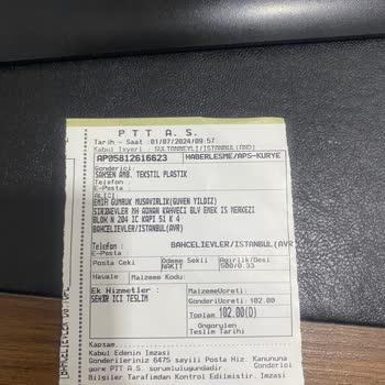 PTT Kargo İşini Kesinlikle Düzgün Yapmıyor