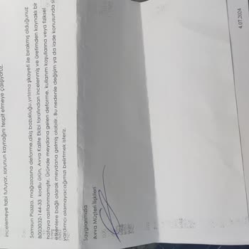 Avva Markası Sattığı Ürünün Arkasında Durmuyor.