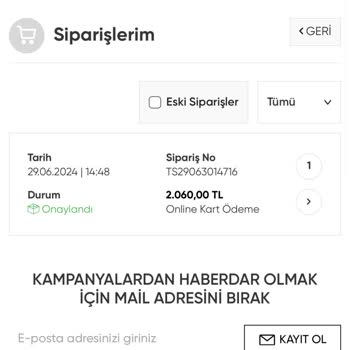 Eyyo Butik Yanlış Ürün