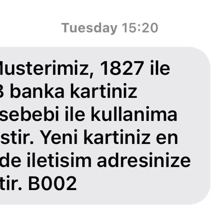TEB Banka Kartım Tarafıma Uyarı Verilmeden Bir Anda Kapatıldı