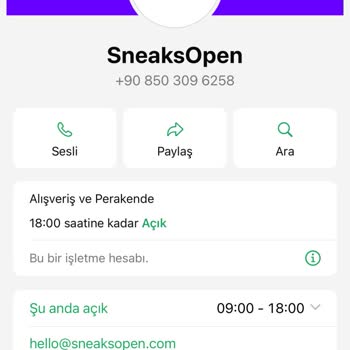 Sneaks Open Orijinalliği Şüpheli Ürün Ve Artı Kargo Ücreti!