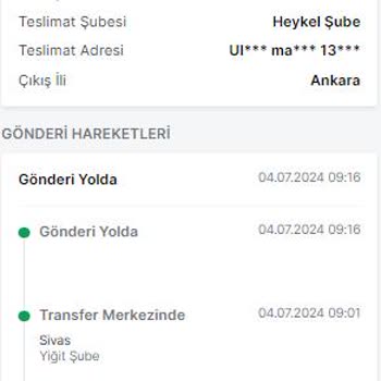 Trendyol Ekspress Kargom Nerede