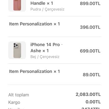 VELANO Concept Sadece 1 Haftada Deforme Olan Kalitesiz Ürün