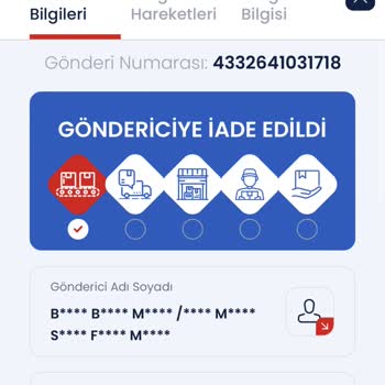 Boyner-Aras Kargo Aracılığıyla Gönderdiği Kargom Yok