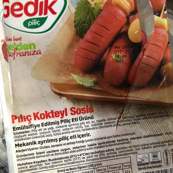 A101 Küflenmiş Gedik Sosisler