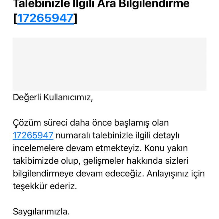 Sahibinden Uygulamasında Yayınlanmayan İlanın Parası Alındı.
