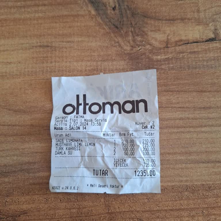 Ottoman Nargile Atölyesi Ottoman Foça Marina Fahiş Fiyat