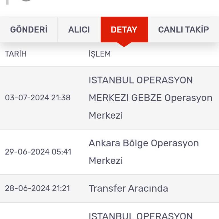 Kargomsende Geciken Kargo Değişik İlleri Gezip Duruyor