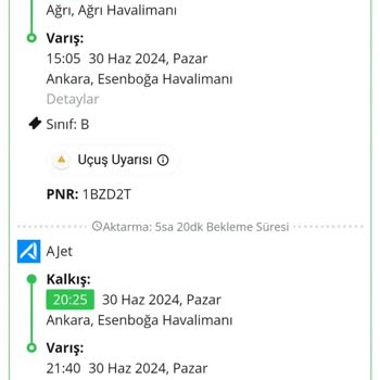 AJet (Anadolu Jet) Ertelenen Uçak Nedeniyle Taksi Parası Vermek Zorunda Kaldım