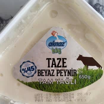 Aknaz Peynirin Bozuk Çıkması