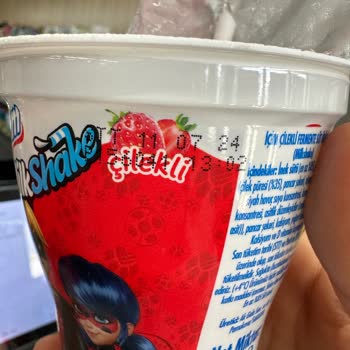 İçim Süt ve Süt Ürünleri Küflü İçim Markasına Ait Milkshake