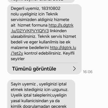 Digiturk İnternet Paketimin Süresinden Önce İptal Edilmesi