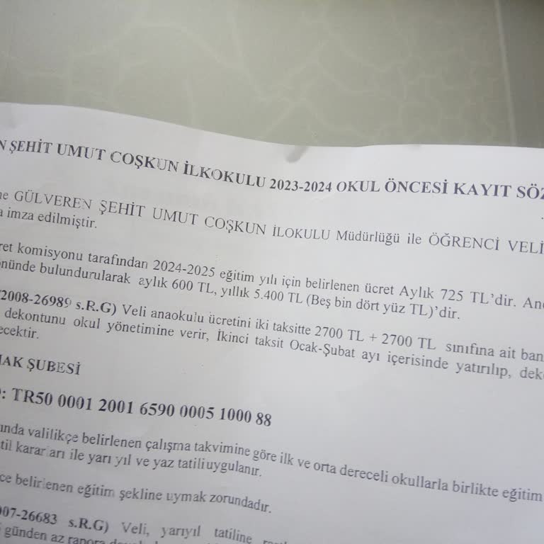Milli Eğitim Bakanlığı (MEB) Para Mecbur Diyorlar