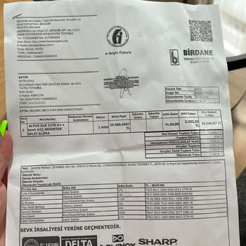 Altus Klima Arızası Giderilmiyor. 1 Aydır Aldığım Klima Çalışmıyor.