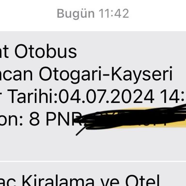 Obilet O Bilette Koltuk Numaram Değişti