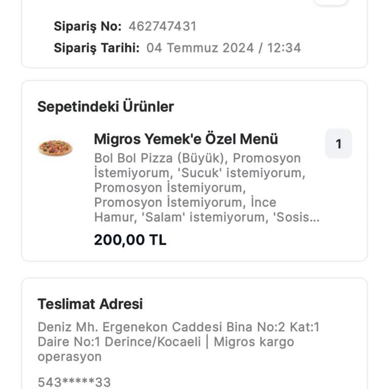 PizzaLazza İşletmenin Müşteriyle Olan Diyalogu Ve Özensiz Davranması