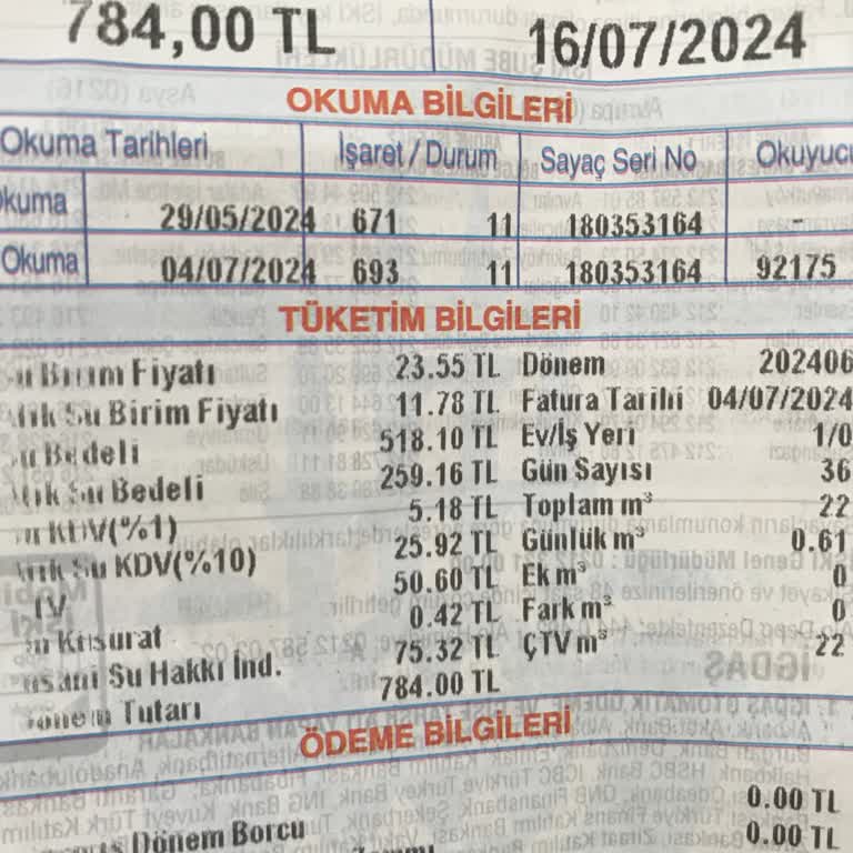 İSKİ Su Faturam Çok Yüksek Geldi!
