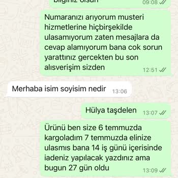 Caddestore Para İadem 1 Ay Oldu Hala Yapılmıyor