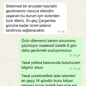 Caddestore Para İadem 1 Ay Oldu Hala Yapılmıyor