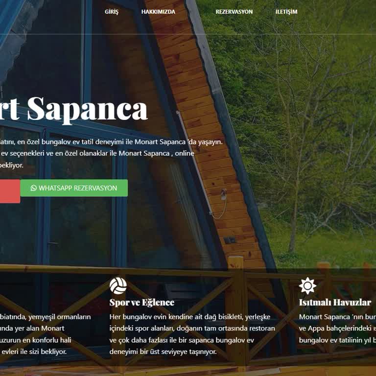 Monart Sapanca Para İadesi Yapmıyor