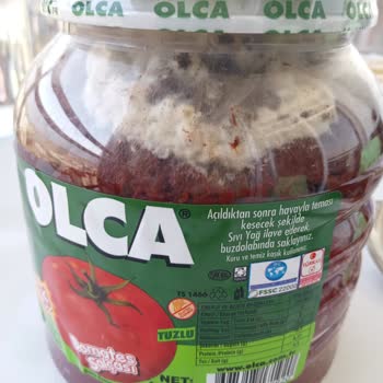 Olca Marka Salça: Emniyet Bandı Kapalıyken Küflendi!