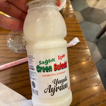 Green Salads Firması, Kendi Adına Ürettirdiği Ayranı Gözden Geçirmeli