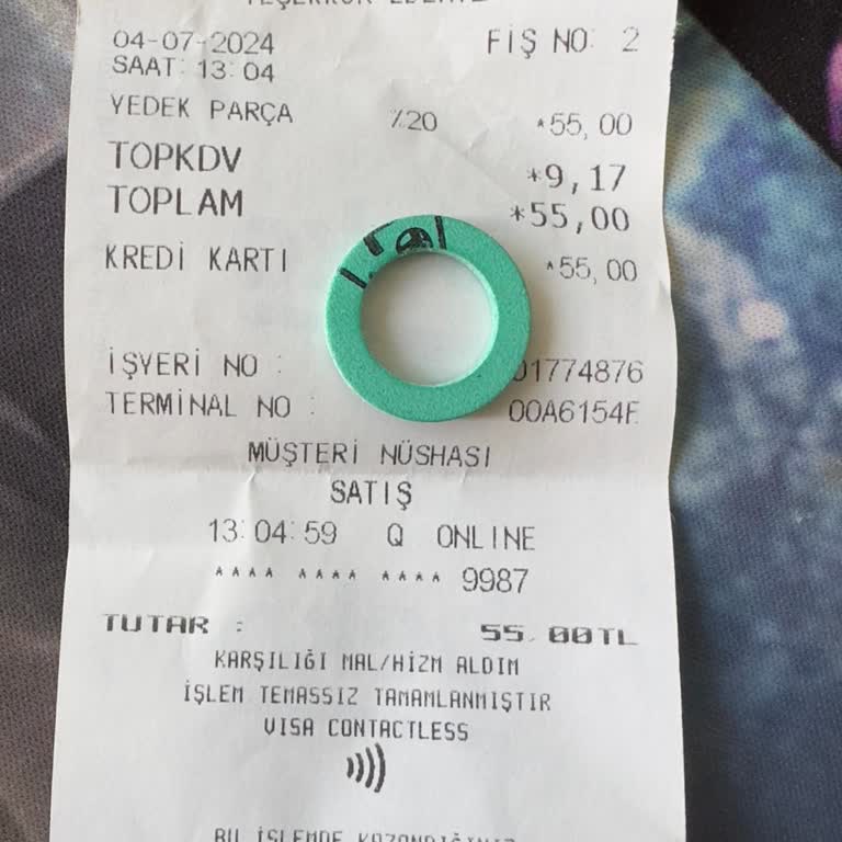 Arçelik Yetkili Servisi Küçücük Bir Contadan 55 TL Aldı