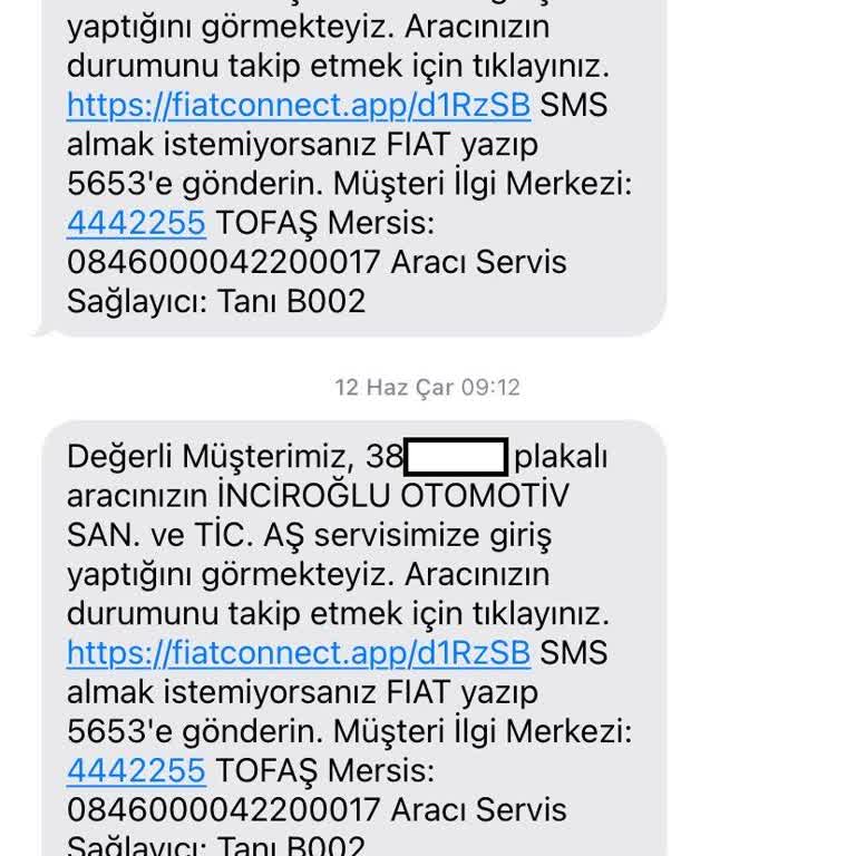Fiat Yetkili Serviste Gereksiz Müdahale Ve Yüksek Fatura Sorunu