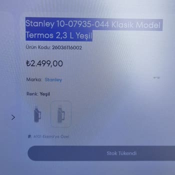 A101 Olmayan Ürün Görseli Aldatmaca