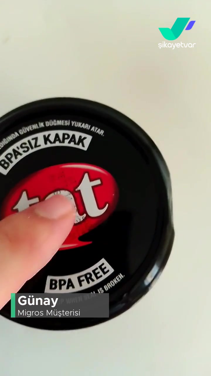 Migros Ambalajı Açılmış Hasarlı Tat Mayonez Satıyor videonun kapak resmi