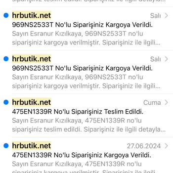 Hr Butik İade İşlemi Sağlamıyor