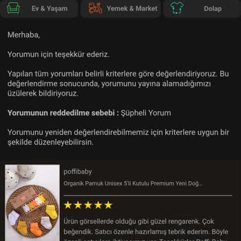 Trendyol Keyfi Yorum Yayınlama Kriterleri