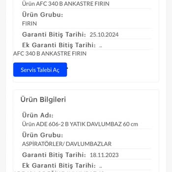 Arçelik Davlumbaz Arıza Mağduriyeti