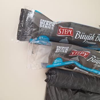 Stepy Marka Büyük Boy Çöp Poşeti Üretim Hatası