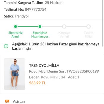 Trendyolmilla Gelmeyen Ürünün Ücret İadesi Sorunu
