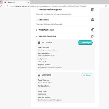Arçelik Buzdolabı Ve Servis Sorunları