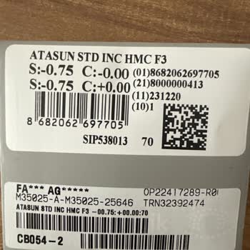 Atasun Optik Hem Yalan Söylüyor Hem De Reçete De Ki Camı Takmıyor