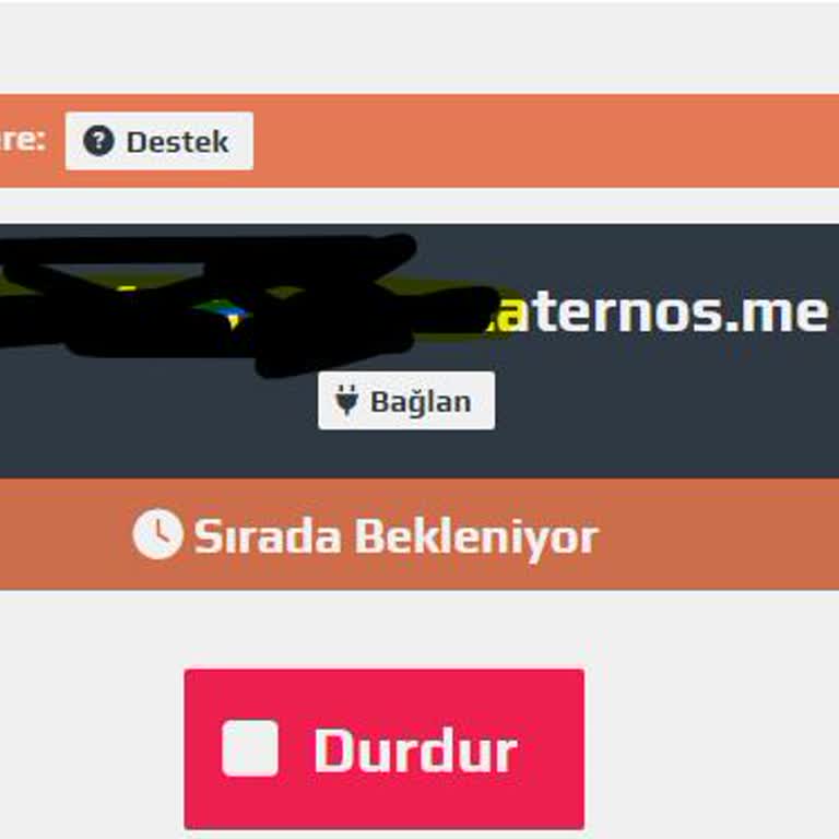Aternos Sürekli Sıraya Atıp Yarım Saat Bekletip Tekrarlıyor