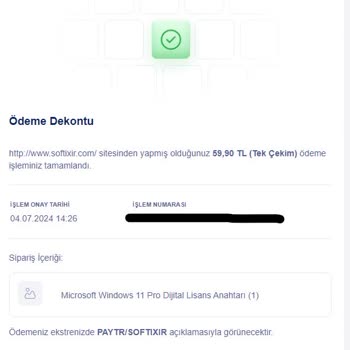 Softixir.com Adresinden Yaptığım Alışveriş Problemi