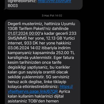 Vodafone Müşterisinin Arkasında Duramıyor