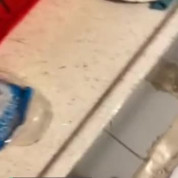 Korusu Plastik Parça Çıkması Suyun İçinden!