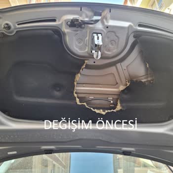 Peugeot 2008 Aracımda Yeni Kaput Keçesini Kemirgenler Tekrar Yedi