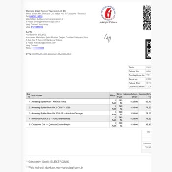 Marmara Çizgi Hasarlı Ürün Gönderip Herhangi Bir Çözümde Bulunmadı