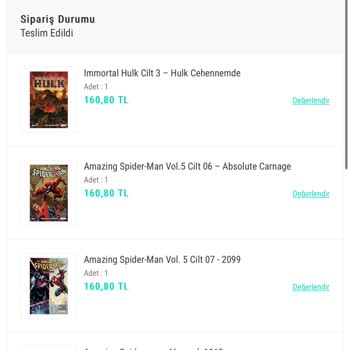 Marmara Çizgi Hasarlı Ürün Gönderip Herhangi Bir Çözümde Bulunmadı