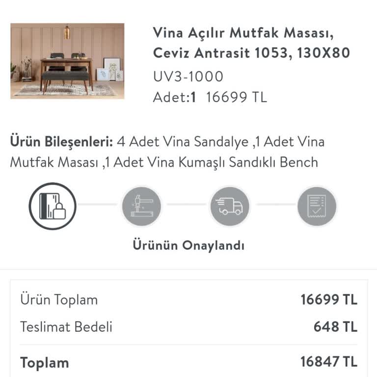 Vivense 2 Aydır Bekleyen Ürün
