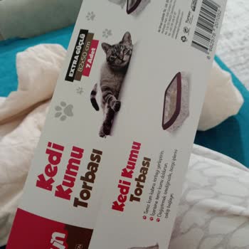 Petsan Bentonit Cat Fun Kedi Kumu Poşeti Mecburi Standart Boyutta Bile Değil.