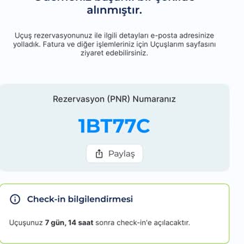 AJet (Anadolu Jet) Yanlış İşlem Yapılması