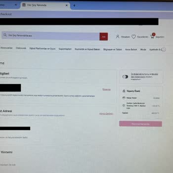Vodafone Her Şey Yanımda Sitesinden Alışverişte Ödeme Hatası